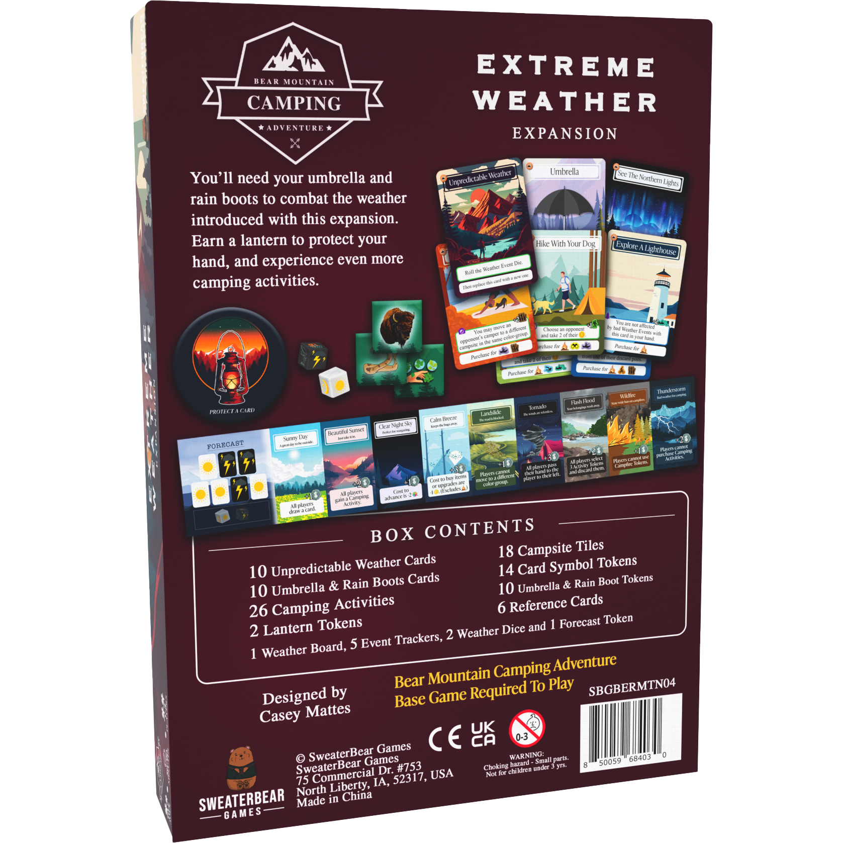Bear Mountain Camping Adventure: Extreme Weather Expansion image 1