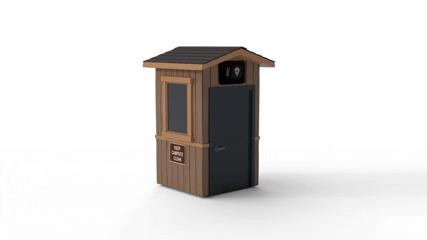 Camping-Themed Dice Towers