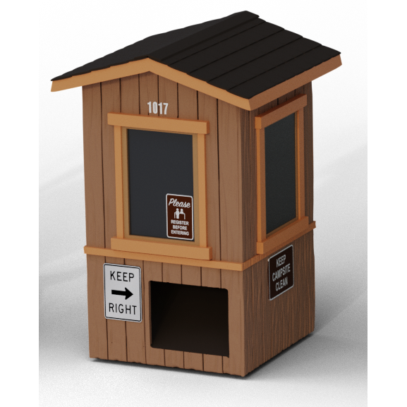 Camping-Themed Dice Towers