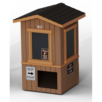 Camping-Themed Dice Towers