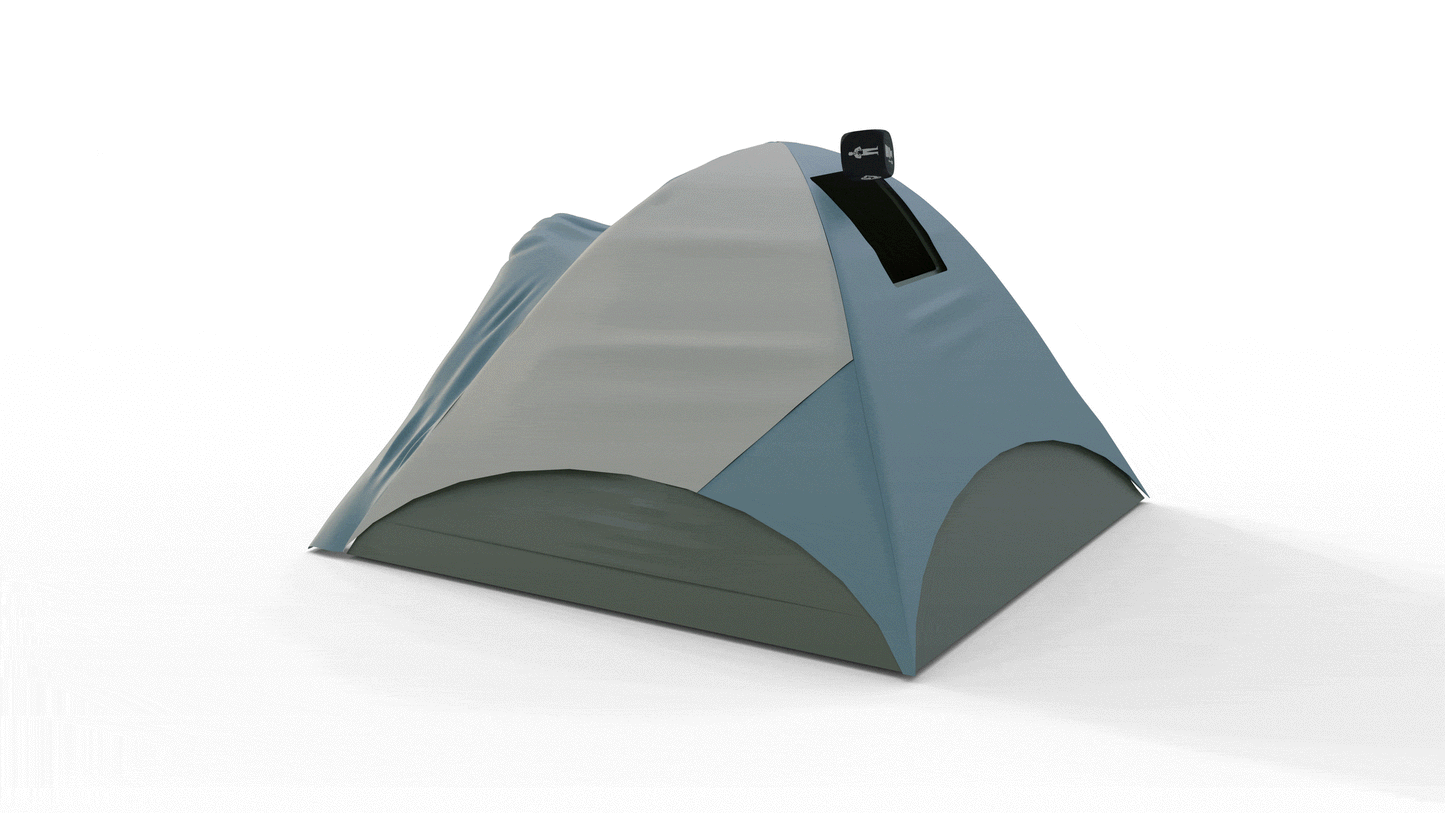 Camping-Themed Dice Towers